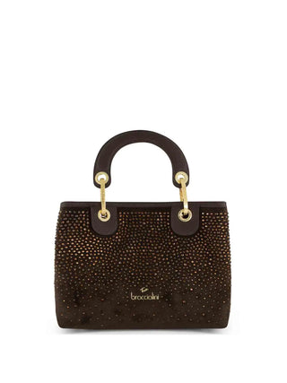 BORSA A MANO DONNA - BRACCIALINI MARRONE - B19241-YY