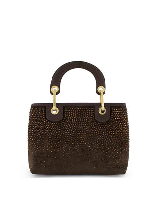 BORSA A MANO DONNA - BRACCIALINI MARRONE - B19241-YY 3