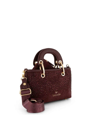 BORSA A MANO DONNA - BRACCIALINI BORDEAUX - B19242-YY 2