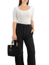 BORSA A MANO DONNA - BRACCIALINI NERO - B19251-YY 5