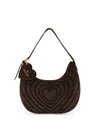 BORSA A SPALLA DONNA - BRACCIALINI MARRONE - B19255-YY 1