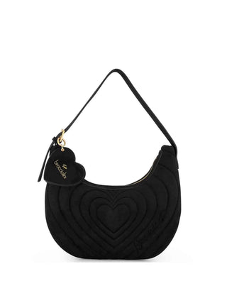 BORSA A SPALLA DONNA - BRACCIALINI NERO - B19255-YY