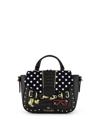 BORSA A MANO DONNA - BRACCIALINI NERO - B19271-YY