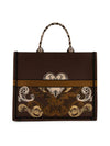 BORSA A MANO DONNA - BRACCIALINI MARRONE - B19280-TY 3