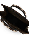 BORSA A MANO DONNA - BRACCIALINI MARRONE - B19280-TY 4