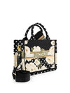 BORSA A MANO DONNA - BRACCIALINI BIANCO-NERO - B19281-TY 2