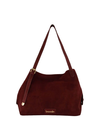 DAMEN-SCHULTERTASCHE - BRACCIALINI BORDEAUX - B19373-PP