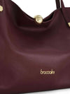 DAMEN-SCHULTERTASCHE - BRACCIALINI BORDEAUX - B19430-PP 3