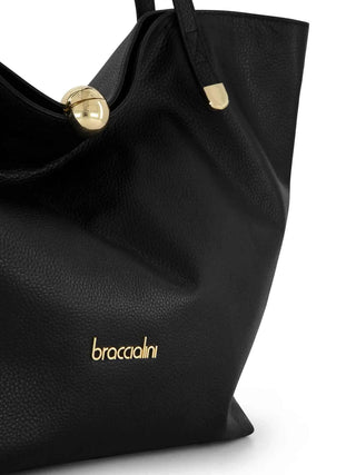 DAMEN-SCHULTERTASCHE - BRACCIALINI SCHWARZ - B19430-PP 3