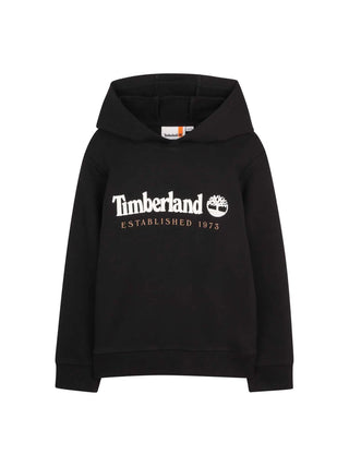 FELPA RAGAZZO - TIMBERLAND NERO - T60975 1