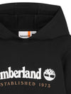 FELPA RAGAZZO - TIMBERLAND NERO - T60975 3