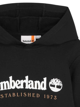 FELPA RAGAZZO - TIMBERLAND NERO - T60975 3