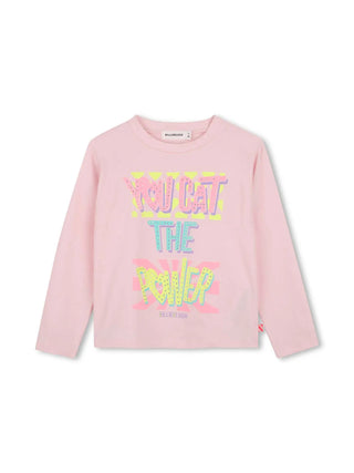 Mädchen-T-Shirt - BILLIEBLUSH ROSA - U22376 1