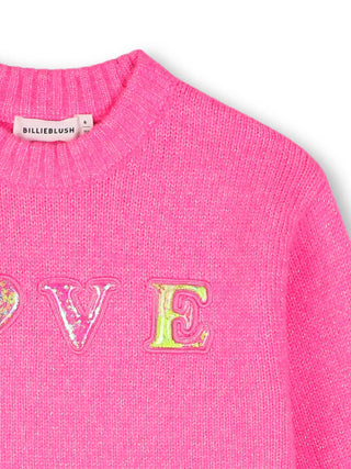 MÄDCHENPULLOVER - BILLIEBLUSH ROSA - U22467 3
