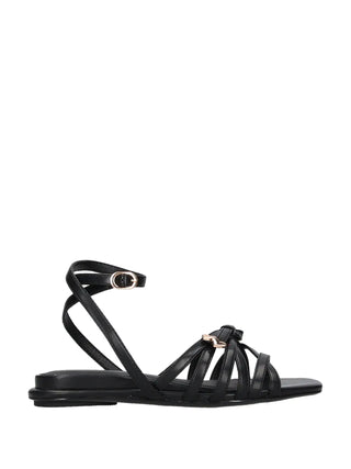 SANDALO DONNA - BRACCIALINI NERO - BR49 1