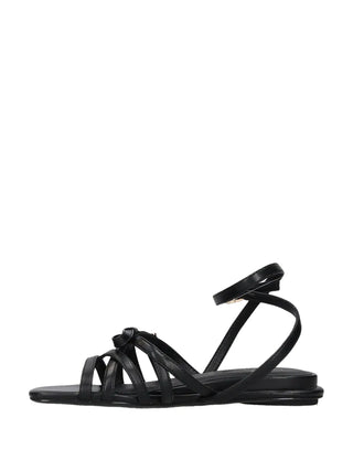 SANDALO DONNA - BRACCIALINI NERO - BR49 4