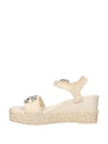 DAMENSANDALE - SARA LOPEZ CREME - SL51SA 301P 4