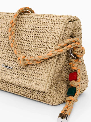 BORSA A SPALLA DONNA - DESIGUAL NATURALE - 26SAXO03 4