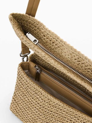BORSA A SPALLA DONNA - DESIGUAL NATURALE - 26SAXO03 5