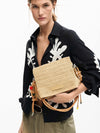 BORSA A SPALLA DONNA - DESIGUAL NATURALE - 26SAXO03 6
