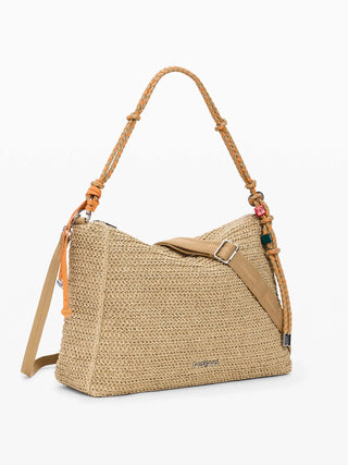 BORSA A SPALLA DONNA - DESIGUAL NATURALE - 26SAXO04 2