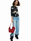 BORSA A SPALLA DONNA - DESIGUAL ROSSO - 26SAXP28 7