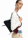 BORSA A SPALLA DONNA - DESIGUAL NERO - 26SAXP45 6