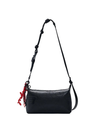 BORSA A SPALLA DONNA - DESIGUAL NERO - 26SAXP75