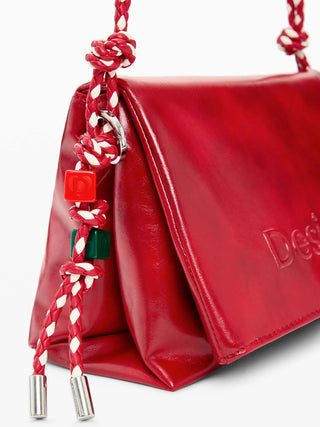 BORSA A SPALLA DONNA - DESIGUAL ROSSO - 26SAXPAA 4