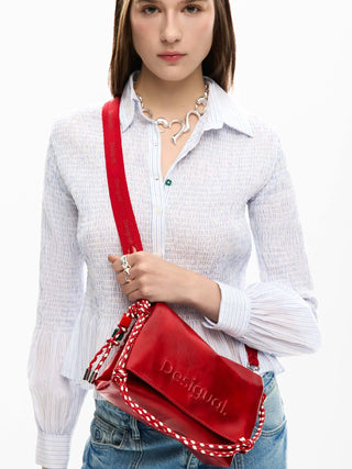 BORSA A SPALLA DONNA - DESIGUAL ROSSO - 26SAXPAA 6