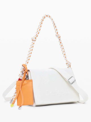 BORSA A SPALLA DONNA - DESIGUAL BIANCO - 26SAXPAB 2