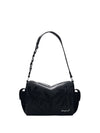 BORSA A SPALLA DONNA - DESIGUAL NERO - 26SAXPAP 1