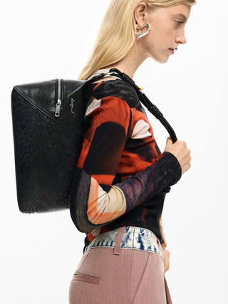 BORSA A SPALLA DONNA - DESIGUAL NERO - 26SAXPAW 6