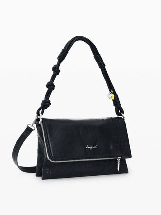 BORSA A SPALLA DONNA - DESIGUAL NERO - 26SAXPAX 2