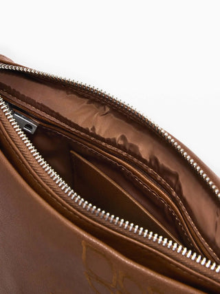BORSA A SPALLA DONNA - DESIGUAL MARRONE - 26SAXPB8 5