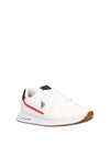 SNEAKERS UOMO - US POLO ASSN. BIANCO-ROSSO - ALDEN001M/6NY1 2