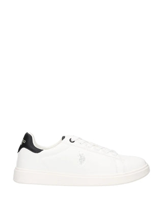 SNEAKERS UOMO - US POLO ASSN. BIANCO-NERO - BYRON006M/6YM1 1