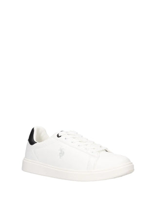 SNEAKERS UOMO - US POLO ASSN. BIANCO-NERO - BYRON006M/6YM1 2