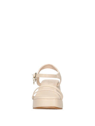 SANDALO DONNA - US POLO ASSN. BEIGE - MILLY002W/6Y1 3
