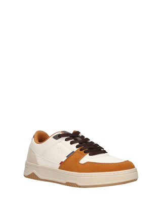 SNEAKERS UOMO - US POLO ASSN. BIANCO-CUOIO - YPER006M/6YN1 2