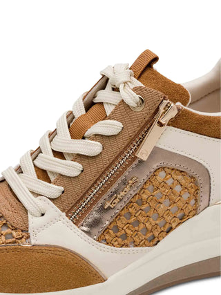 SNEAKERS DONNA - TAMARIS CAMEL - 1-23703-41 5