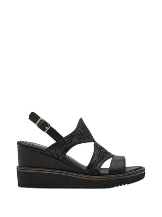 SANDALO DONNA - TAMARIS NERO - 1-28337-46 1