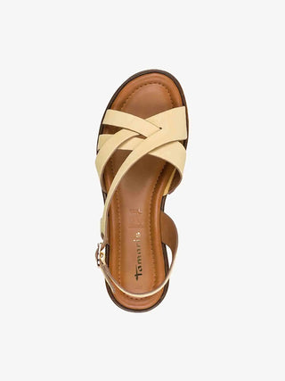 SANDALO DONNA - TAMARIS GIALLO - 1-28380-46 4