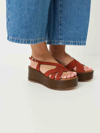 SANDALO DONNA - TAMARIS ROSSO - 1-28380-46 6