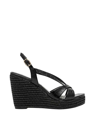 SANDALO DONNA - TAMARIS NERO - 1-28381-46 1