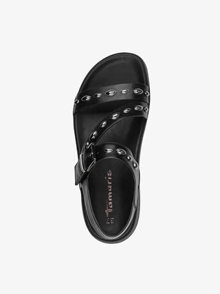 SANDALO DONNA - TAMARIS NERO - 1-28420-46 4