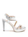 SANDALO DONNA - NERO GIARDINI ARGENTO - E513150DE 1