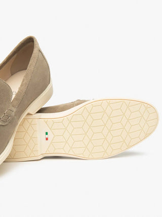 MOCASSINO UOMO - NERO GIARDINI TAUPE - E601060U 4