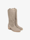STIVALE DONNA - NERO GIARDINI BEIGE - E615122D 2