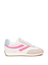 SNEAKERS DONNA - NERO GIARDINI BIANCO-ROSA - E615164D 1